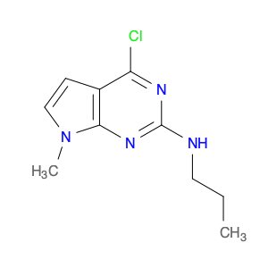 4-Chloro-7-methyl-N-propyl-7H-pyrrolo[2,3-d]pyrimidin-2-amine