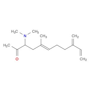 5,10-Undecadien-2-one, 3-(dimethylamino)-5-methyl-9-methylene-, (E)- (9CI)