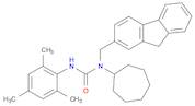 Urea, N-cycloheptyl-N-(9H-fluoren-2-ylmethyl)-N'-(2,4,6-trimethylphenyl)-