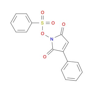 1H-Pyrrole-2,5-dione, 3-phenyl-1-[(phenylsulfonyl)oxy]-
