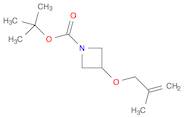 1-Azetidinecarboxylic acid, 3-[(2-methyl-2-propen-1-yl)oxy]-, 1,1-dimethylethyl ester