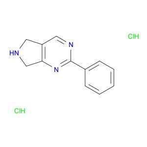 2-Phenyl-6,7-dihydro-5H-pyrrolo[3,4-d]pyrimidine dihydrochloride