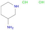 3-Piperidinamine, hydrochloride (1:2)