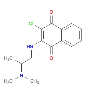 1,4-Naphthalenedione, 2-chloro-3-[[2-(dimethylamino)propyl]amino]-