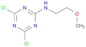 1,3,5-Triazin-2-amine, 4,6-dichloro-N-(2-methoxyethyl)-