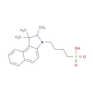 3H-Benz[e]indole-3-butanesulfonic acid, 1,2-dihydro-1,1,2-trimethyl-