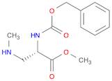 L-Alanine, 3-(methylamino)-N-[(phenylmethoxy)carbonyl]-, methyl ester