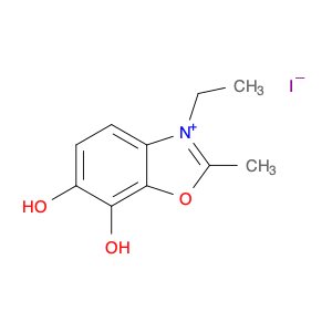 Benzoxazolium, 3-ethyl-6,7-dihydroxy-2-methyl-, iodide (1:1)
