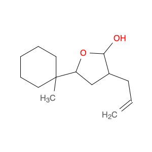 2-Furanol, tetrahydro-5-(1-methylcyclohexyl)-3-(2-propen-1-yl)-