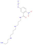 Benzamide, N-[3-[[4-[(3-aminopropyl)amino]butyl]amino]propyl]-5-azido-2-nitro-