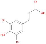 Benzenepropanoic acid, 3,5-dibromo-4-hydroxy-