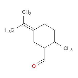 Cyclohexanecarboxaldehyde, 2-methyl-5-(1-methylethylidene)-