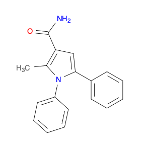 1H-Pyrrole-3-carboxamide, 2-methyl-1,5-diphenyl-