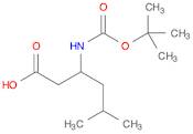 Hexanoic acid, 3-[[(1,1-dimethylethoxy)carbonyl]amino]-5-methyl-