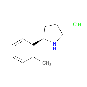 Pyrrolidine, 2-(2-methylphenyl)-, hydrochloride (1:1), (2R)-