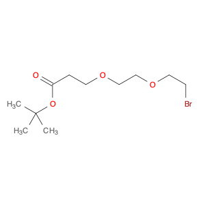 Propanoic acid, 3-[2-(2-bromoethoxy)ethoxy]-, 1,1-dimethylethyl ester