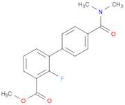 [1,1'-Biphenyl]-3-carboxylic acid, 4'-[(dimethylamino)carbonyl]-2-fluoro-, methyl ester