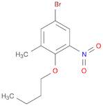 Benzene, 5-bromo-2-butoxy-1-methyl-3-nitro-