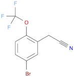 Benzeneacetonitrile, 5-bromo-2-(trifluoromethoxy)-