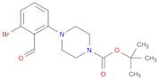 1-Piperazinecarboxylic acid, 4-(3-bromo-2-formylphenyl)-, 1,1-dimethylethyl ester