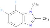 1H-Benzimidazole, 6,7-difluoro-1,2-dimethyl-