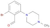 Benzaldehyde, 2-bromo-6-(4-methyl-1-piperazinyl)-