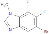 1H-Benzimidazole, 5-bromo-6,7-difluoro-1-methyl-