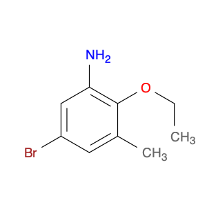 Benzenamine, 5-bromo-2-ethoxy-3-methyl-