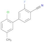 [1,1'-Biphenyl]-4-carbonitrile, 2'-chloro-3-fluoro-5'-methyl-