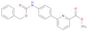 2-Pyridinecarboxylic acid, 6-[4-[[(phenylmethoxy)carbonyl]amino]phenyl]-, methyl ester