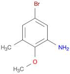 Benzenamine, 5-bromo-2-methoxy-3-methyl-