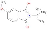 1H-Isoindol-1-one, 2-(1,1-dimethylethyl)-2,3-dihydro-3-hydroxy-5-methoxy-