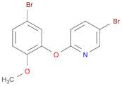 Pyridine, 5-bromo-2-(5-bromo-2-methoxyphenoxy)-