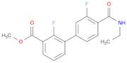 [1,1'-Biphenyl]-3-carboxylic acid, 4'-[(ethylamino)carbonyl]-2,3'-difluoro-, methyl ester