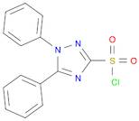 1H-1,2,4-Triazole-3-sulfonyl chloride, 1,5-diphenyl-