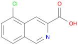 3-Isoquinolinecarboxylic acid, 5-chloro-