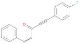 1-Penten-4-yn-3-one, 5-(4-fluorophenyl)-1-phenyl-