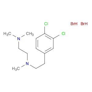 1,2-Ethanediamine, N1-[2-(3,4-dichlorophenyl)ethyl]-N1,N2,N2-trimethyl-, hydrobromide (1:2)