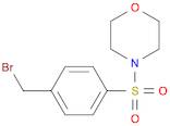 Morpholine, 4-[[4-(bromomethyl)phenyl]sulfonyl]-