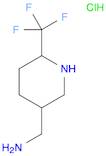 3-Piperidinemethanamine, 6-(trifluoromethyl)-, hydrochloride (1:2)