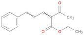 2,4-Pentadienoic acid, 2-acetyl-5-phenyl-, ethyl ester