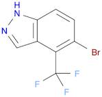 1H-Indazole, 5-bromo-4-(trifluoromethyl)-