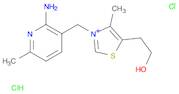 Thiazolium, 3-[(2-amino-6-methyl-3-pyridinyl)methyl]-5-(2-hydroxyethyl)-4-methyl-, chloride, hydro…