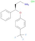 Benzenepropanamine, γ-[4-(trifluoromethyl)phenoxy]-, hydrochloride (1:1), (γR)-