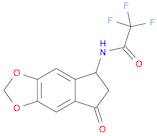 Acetamide, N-(6,7-dihydro-7-oxo-5H-indeno[5,6-d]-1,3-dioxol-5-yl)-2,2,2-trifluoro-