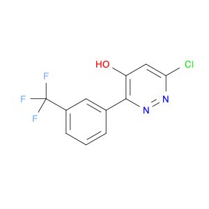 4-PYRIDAZINOL, 6-CHLORO-3-[3-(TRIFLUOROMETHYL)PHENYL]-
