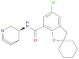 Spiro[benzofuran-2(3H),1'-cyclohexane]-7-carboxamide, N-1-azabicyclo[2.2.2]oct-3-yl-5-chloro-, (S)…