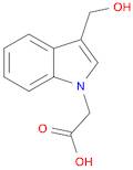 1H-Indole-1-acetic acid, 3-(hydroxymethyl)-