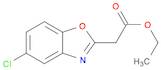 2-Benzoxazoleacetic acid, 5-chloro-, ethyl ester