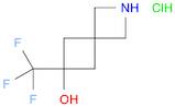 2-Azaspiro[3.3]heptan-6-ol, 6-(trifluoromethyl)-, hydrochloride (1:1)